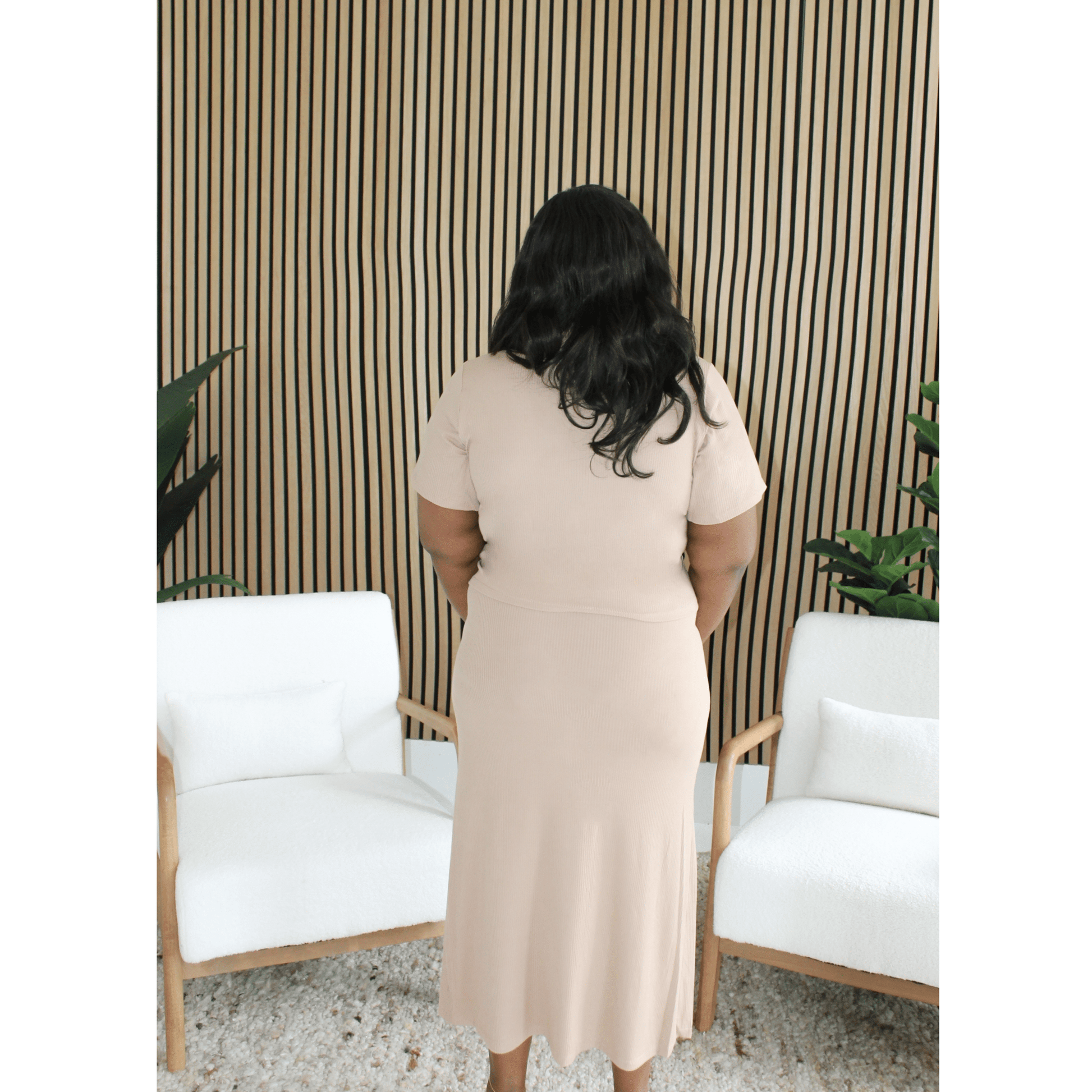 Latte Skirt Set - Calenthia's Boutique