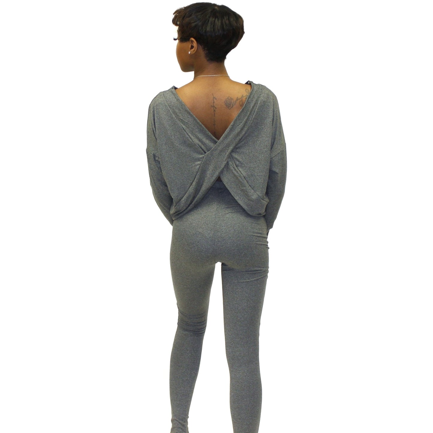 Solid Grey set - Calenthia's Boutique