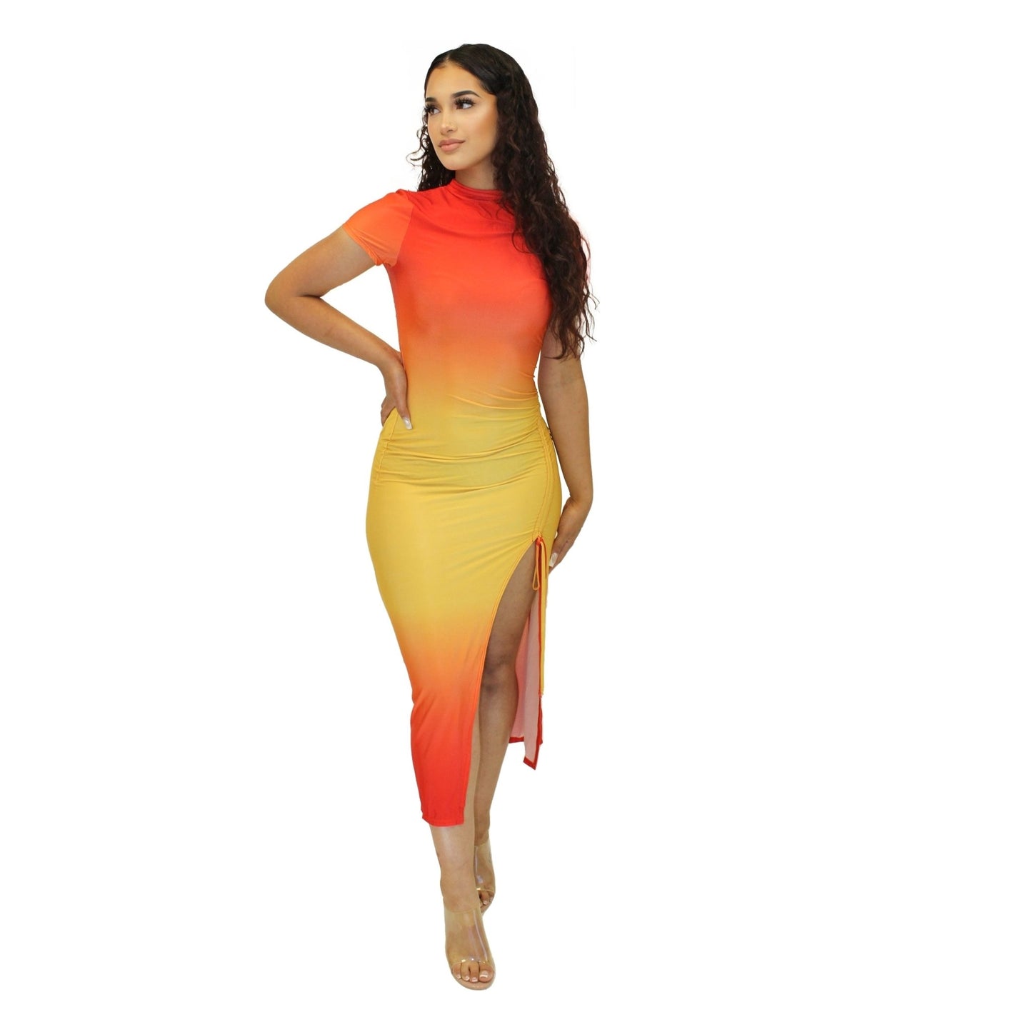 Sunrise Gradient dress - Calenthia's Boutique